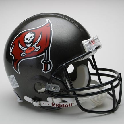 Tampa Bay Buccaneers NFL Riddell Authentic Pro Line Full Size Football Helmet 