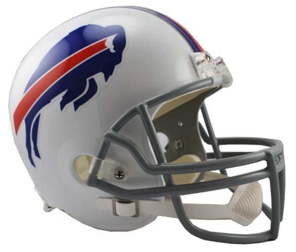 Buffalo Bills NFL Riddell Full Size Deluxe Replica Football Helmet 