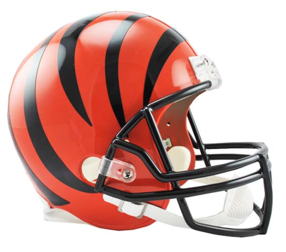 Cincinnati Bengals NFL Riddell Full Size Deluxe Replica Football Helmet 