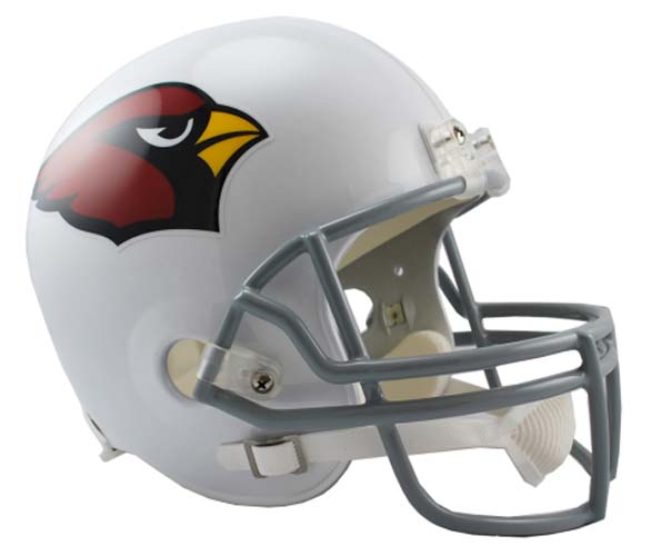 Arizona Cardinals NFL Riddell Full Size Deluxe Replica Football Helmet 