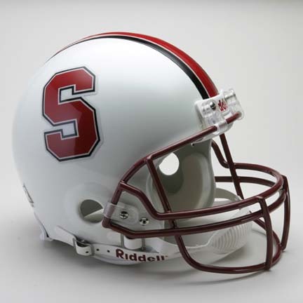 Stanford Cardinal NCAA Pro Line Authentic Full Size Football Helmet From Riddell