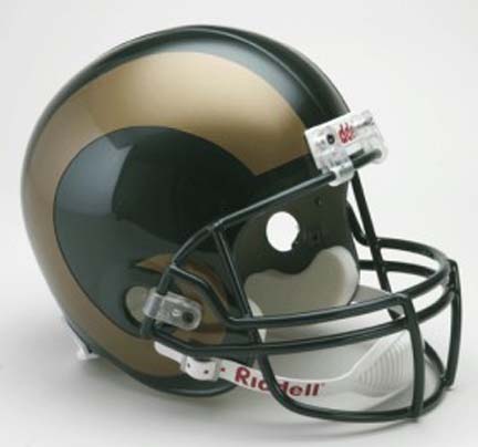Colorado State Rams NCAA Riddell Full Size Deluxe Replica Football Helmet