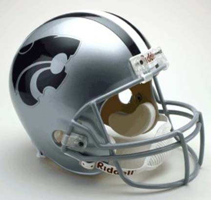 Kansas State Wildcats NCAA Riddell Full Size Deluxe Replica Football Helmet 