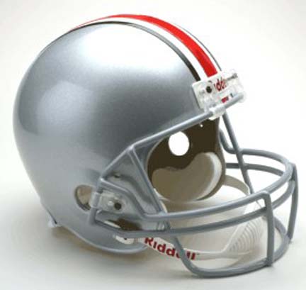 Ohio State Buckeyes NCAA Riddell Full Size Deluxe Replica Football Helmet 
