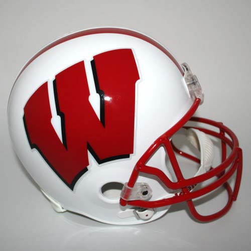 Wisconsin Badgers NCAA Riddell Full Size Deluxe Replica Football Helmet 