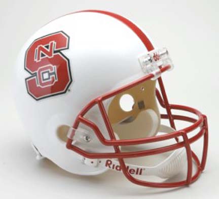 North Carolina State Wolfpack NCAA Riddell Full Size Deluxe Replica Football Helmet