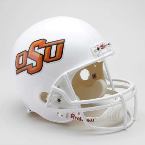 Oklahoma State Cowboys NCAA Riddell Full Size Deluxe Replica Football Helmet 