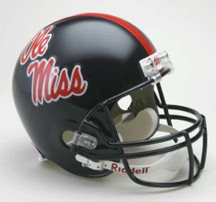 Mississippi (Ole Miss) Rebels NCAA Riddell Full Size Deluxe Replica Football Helmet