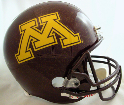 Minnesota Golden Gophers NCAA Riddell Full Size Deluxe Replica Football Helmet 
