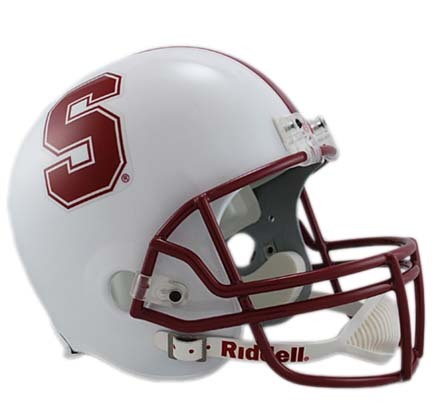Stanford Cardinal NCAA Riddell Full Size Deluxe Replica Football Helmet 