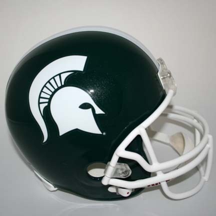Michigan State Spartans NCAA Riddell Full Size Deluxe Replica Football Helmet 