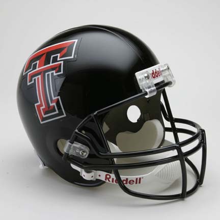 Texas Tech Red Raiders NCAA Riddell Full Size Deluxe Replica Football Helmet