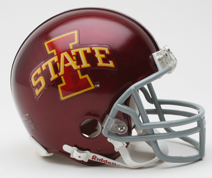 Iowa State Cyclones NCAA Riddell Replica Mini Football Helmet 