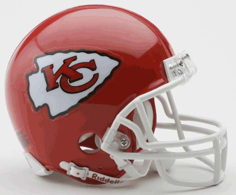 Kansas City Chiefs NFL Riddell Replica Mini Football Helmet 