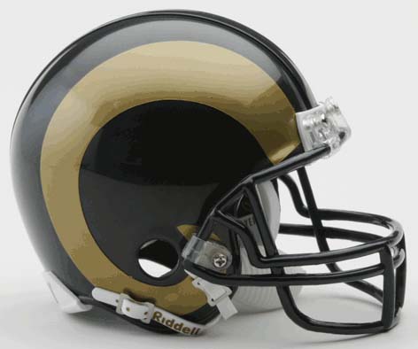 St. Louis Rams NFL Riddell Replica Mini Football Helmet 