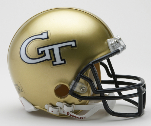 Georgia Tech Yellow Jackets NCAA Riddell Replica Mini Football Helmet 