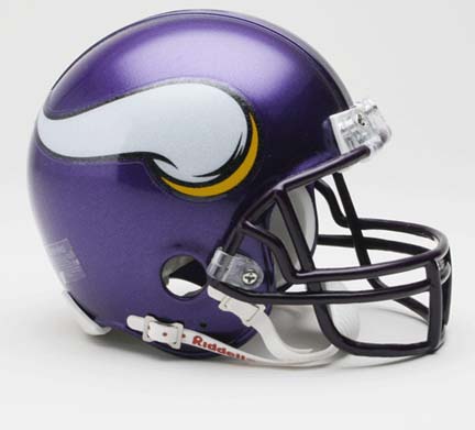 Minnesota Vikings "Former Logo" NFL Riddell Replica Mini Football Helmet  