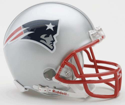 New England Patriots NFL Riddell Replica Mini Football Helmet 