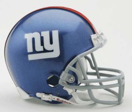 New York Giants NFL Riddell Replica Mini Football Helmet