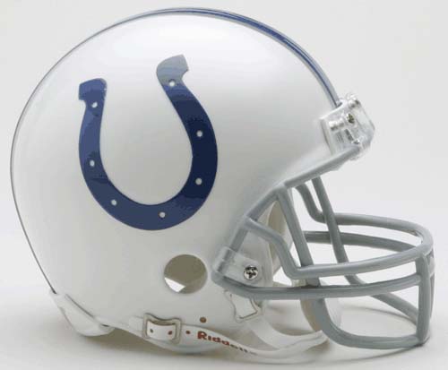 Indianapolis Colts NFL Riddell Replica Mini Football Helmet 