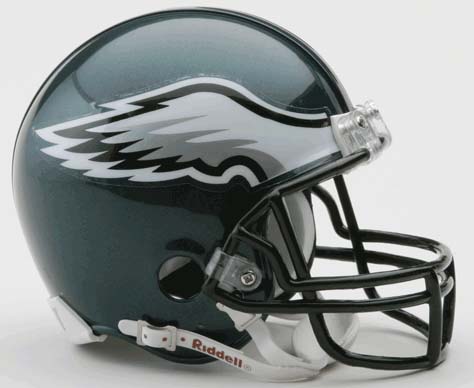 Philadelphia Eagles NFL Riddell Replica Mini Football Helmet 