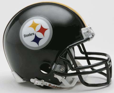 Pittsburgh Steelers NFL Riddell Replica Mini Football Helmet 