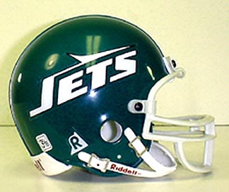 New York Jets NFL Riddell Replica Mini Throwback Football Helmet  (1978 - 1989)