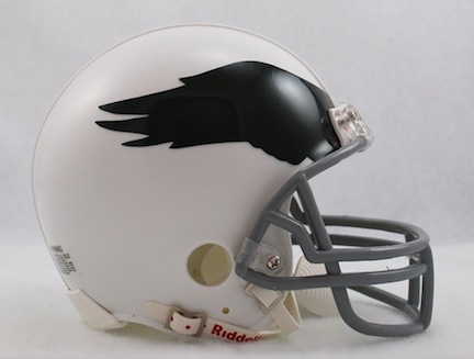 Philadelphia Eagles NFL Riddell Replica Mini Throwback Football Helmet (1969 - 1973)