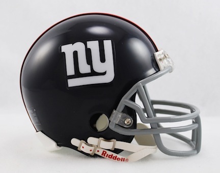 New York Giants NFL Riddell Replica Mini Throwback Football Helmet  (1961 - 1974)