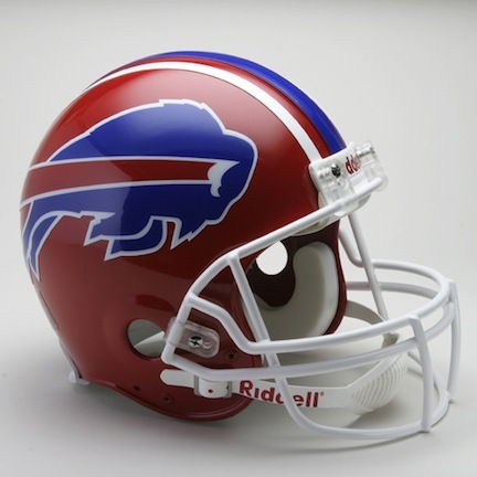 Buffalo Bills (1987 - 2001) Riddell Full Size "Old Style Throwback" Authentic Football Helmet