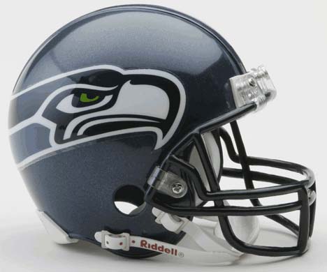 Seattle Seahawks NFL Riddell Replica Mini Football Helmet 