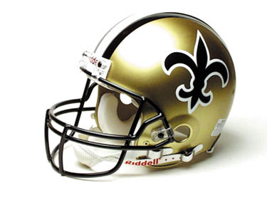 New Orleans Saints (1976 - 1999) Riddell Full Size "Old Style Throwback" Authentic Football Helmet