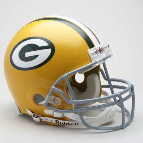 Green Bay Packers (1961 - 1979) Riddell Full Size "Old Style Throwback" Authentic Football Helmet