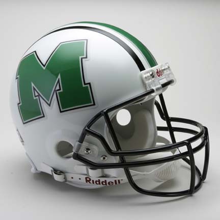 Marshall Thundering Herd NCAA Pro Line Authentic Full Size Football Helmet From Riddell