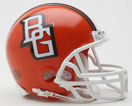 Bowling Green State Falcons NCAA Riddell Replica Mini Football Helmet 