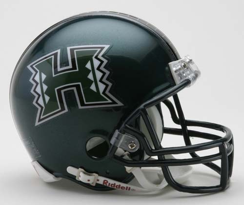 Hawaii Rainbow Warriors NCAA Riddell Replica Mini Football Helmet 
