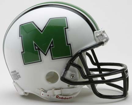 Marshall Thundering Herd NCAA Riddell Replica Mini Football Helmet 