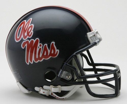 Mississippi (Ole Miss) Rebels NCAA Riddell Replica Mini Football Helmet 