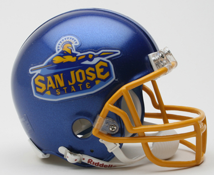 San Jose State Spartans NCAA Riddell Replica Mini Football Helmet 