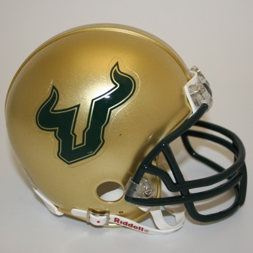 South Florida Bulls NCAA Riddell Replica Mini Football Helmet 