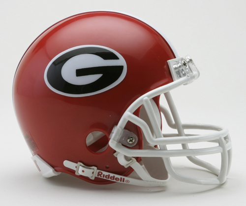 Georgia Bulldogs NCAA Riddell Replica Mini Football Helmet 
