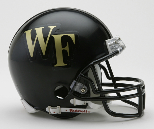 Wake Forest Demon Deacons NCAA Riddell Replica Mini Football Helmet 