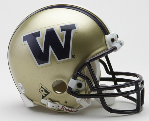 Washington Huskies NCAA Riddell Replica Mini Football Helmet 
