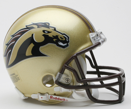 Western Michigan Broncos NCAA Riddell Replica Mini Football Helmet 