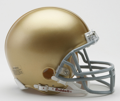 Notre Dame Fighting Irish NCAA Riddell Replica Mini Football Helmet 