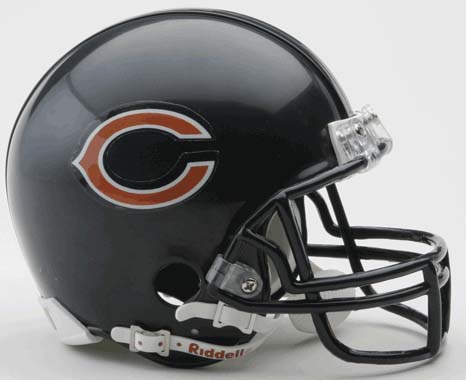 Chicago Bears NFL Riddell Replica Mini Football Helmet 
