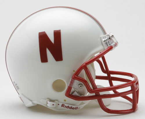 Nebraska Cornhuskers NCAA Riddell Replica Mini Football Helmet 