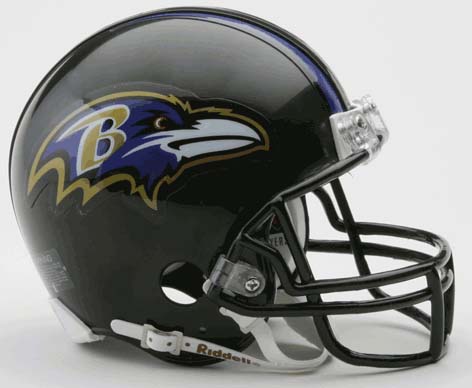 Baltimore Ravens NFL Riddell Replica Mini Football Helmet 