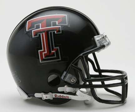 Texas Tech Red Raiders NCAA Riddell Replica Mini Football Helmet 