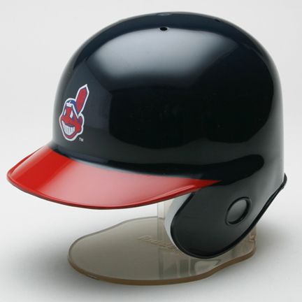 Cleveland Indians MLB Replica Left Flap Mini Batting Helmet From Riddell